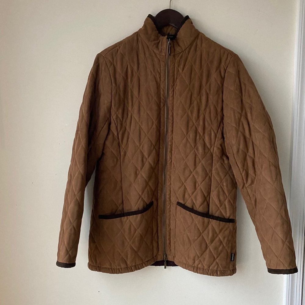 Women's Barbour Quilt Jacket US Size 8 Medium